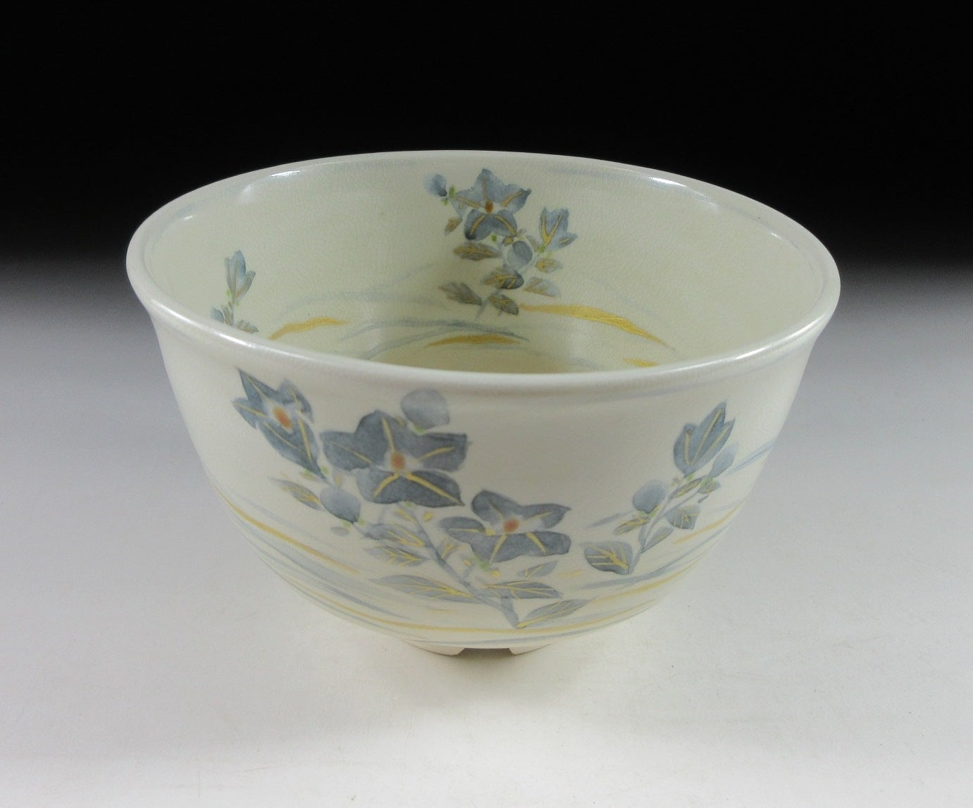 Nakamura Juzan Bellflower Chawan