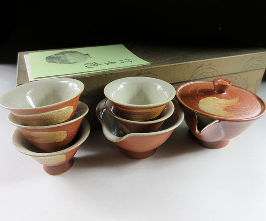 Inada Seizo Shigaraki Tea Set