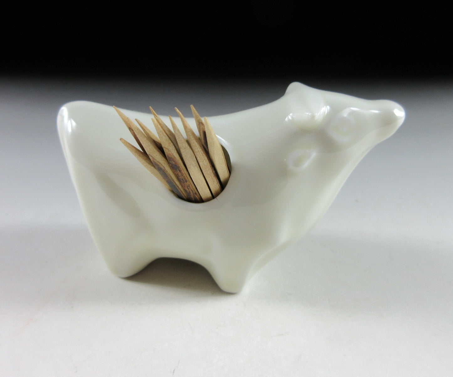 Vintage Year of the Ox Toothpick Holder