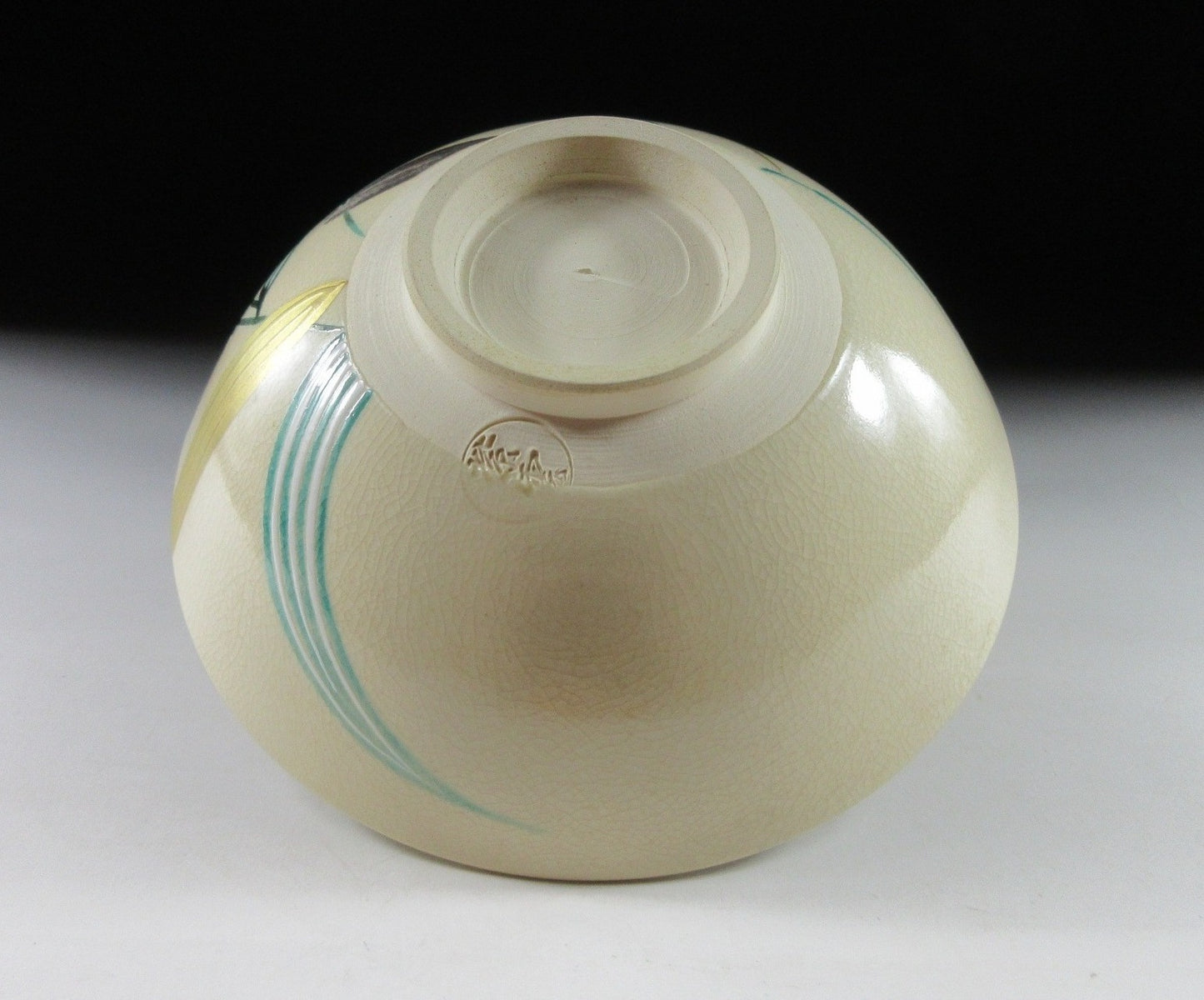 Hashimoto Shiun Dragonfly Hira Chawan