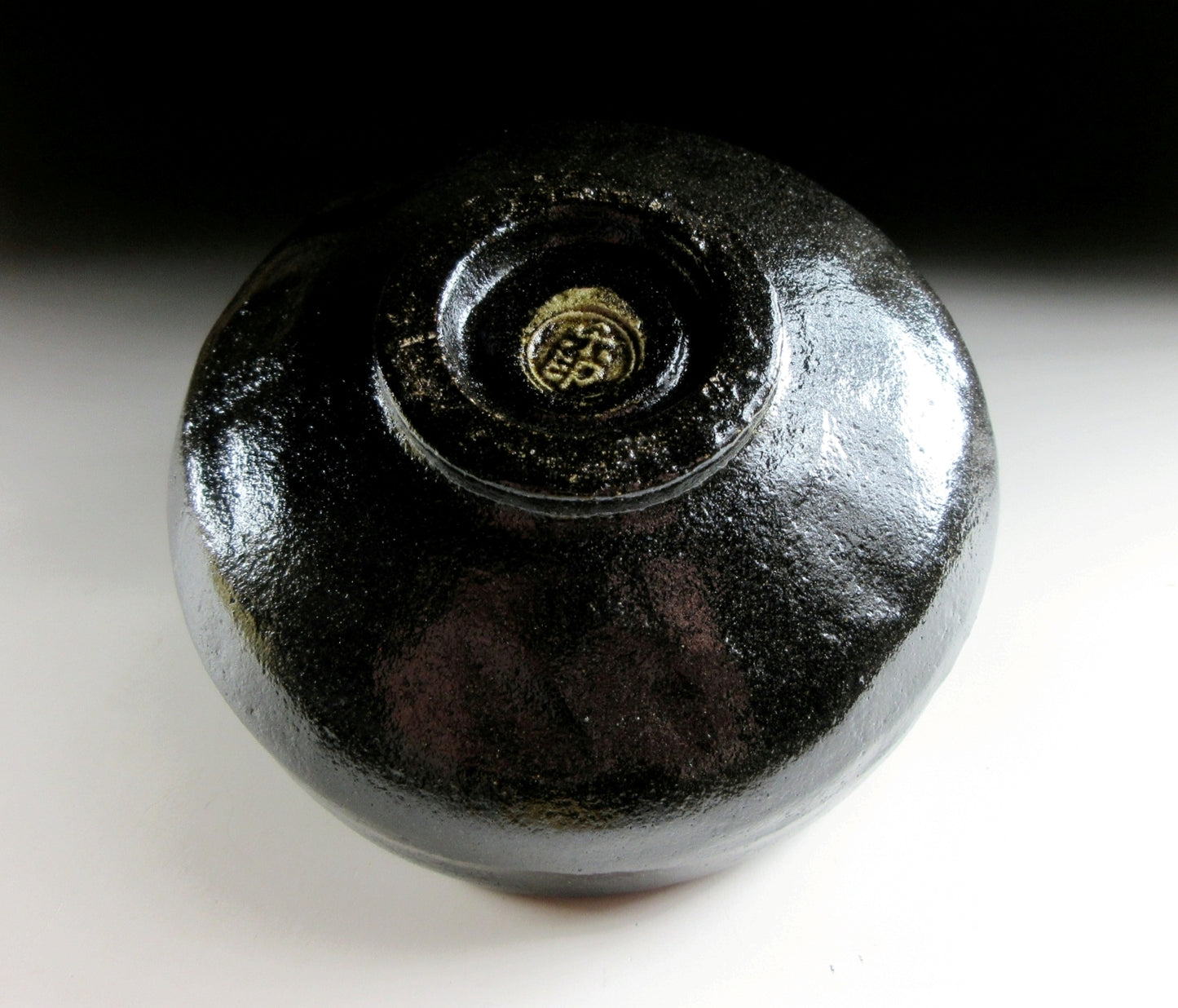 Fukui Rakuin Kuro Raku Chawan