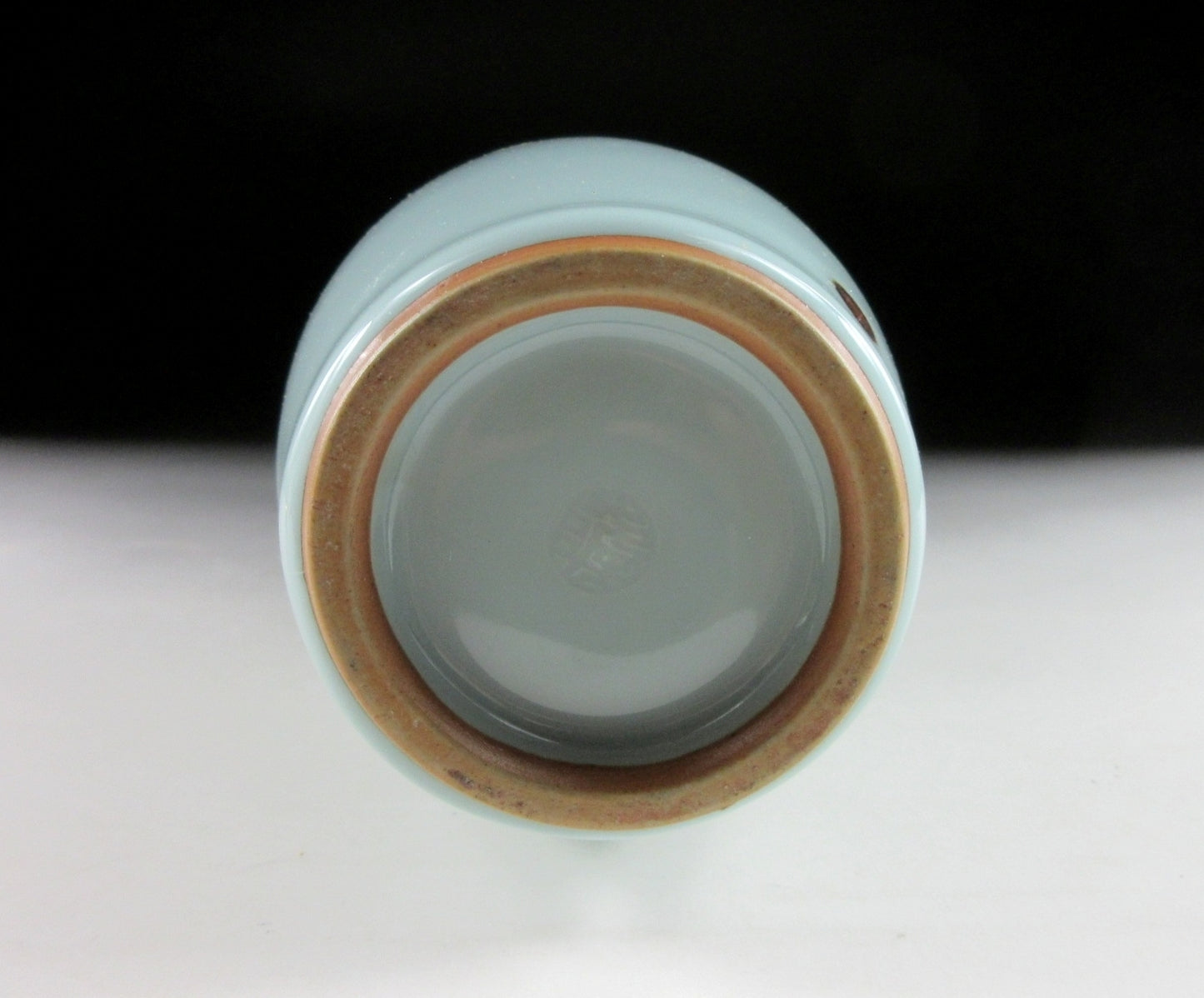 Wakunami Soryu II Celadon Glaze Vase