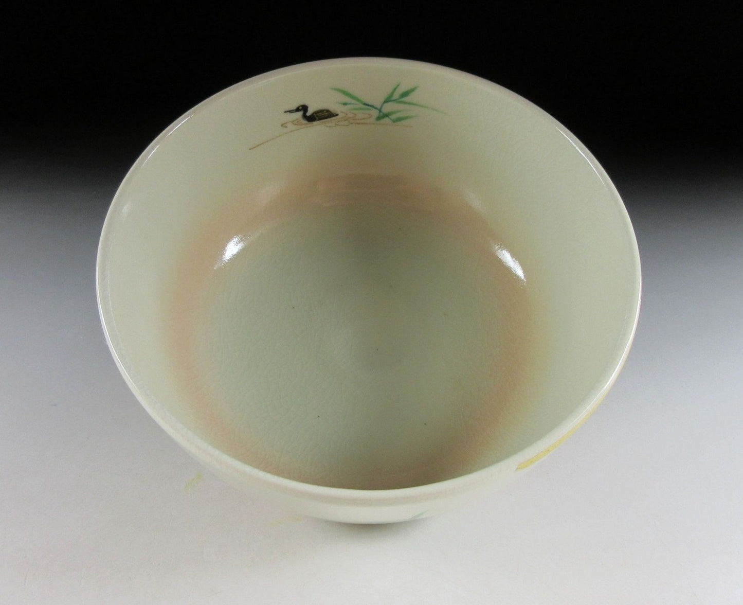 Kyo-ware Cormorant Chawan #1